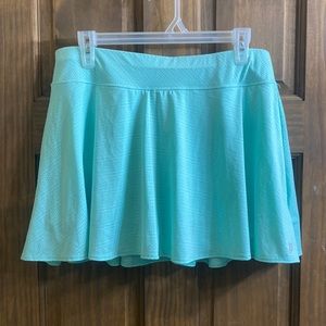 Prince Aqua Mini Skirt
